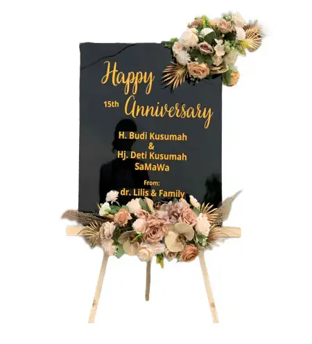 Papan Bunga Akrilik Bangsalan